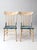 Antique Folk Art Painted Farmhouse Chairs Pair For Sale - Image 4 of 18
