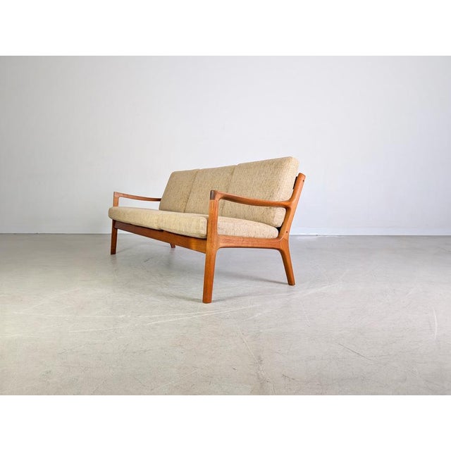 Mid-Century 3-Seater Sofa in Teak by Ole Wanscher for France & Søn / France & Daverkosen For Sale - Image 5 of 15