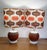 Mid-Century Modern 1950s Mid-Century Modern Lamps With Retro Shades - a Pair For Sale - Image 3 of 9