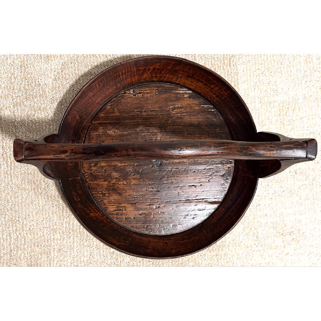 Antique Chinese Wood Basket For Sale - Image 15 of 15