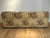 Custom High End 98”L Vintage Down Wrap Fill 3 Loose Seat Cushion Hardwood Frame Sofa Reupholstered in Ralph Lauren Heavy...