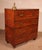 Marine Commode in Blond Mahogany with Secretaire For Sale - Image 5 of 16