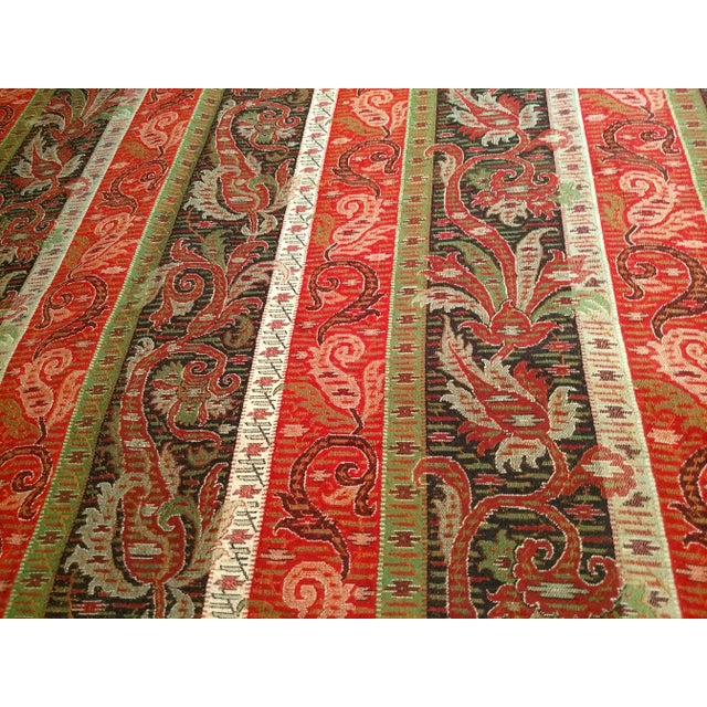 Mid-19th Century Hand-Woven Kashmiri Paisley Shawl, Wool, India For Sale - Image 10 of 12