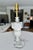1950s Single Italian Urn Neoclassic Alabaster Table Lamp For Sale - Image 5 of 15