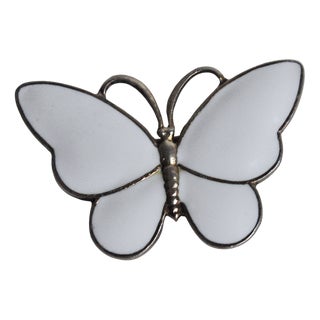 Vintage Danish Brooch in Gilded Sterling Silver by Volmer Bahner, 1960s For Sale