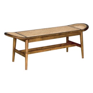 NOIR Wayland Bench, Teak For Sale