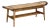NOIR Wayland Bench, Teak For Sale