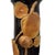 Vintage Hungarian Studio Art Pottery Ceramic Vase Wi/Applied Chestnut Relief 12" For Sale - Image 4 of 6
