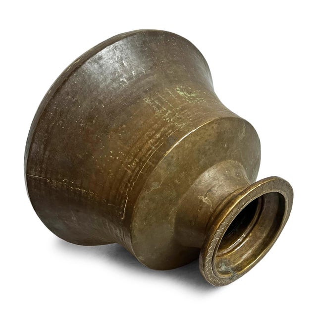 Bronze Antique Rambagh Palace Pot For Sale - Image 4 of 7