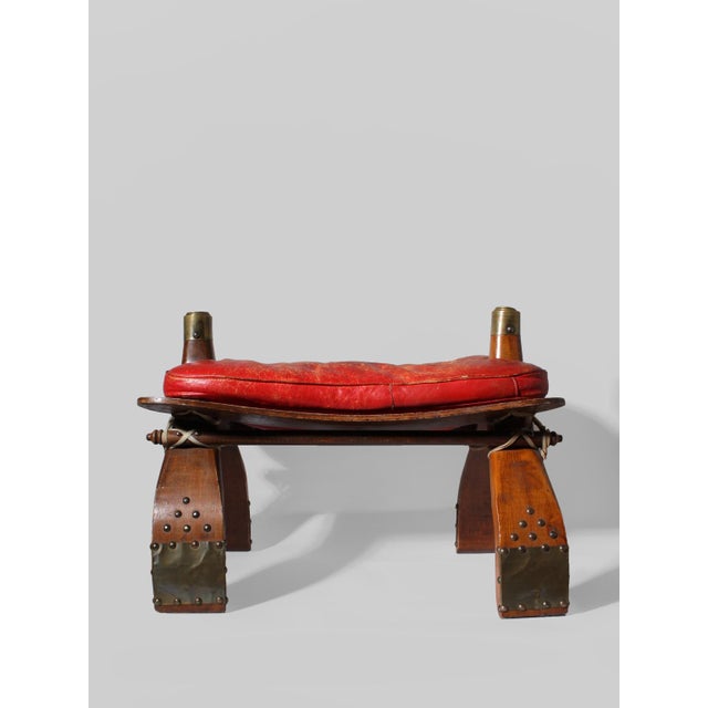 Brutalist Camel Saddle Ottoman, 1950 For Sale - Image 13 of 13