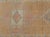 Mid 20th Century Tribal Medallion Vintage Turkish Oushak Runner in Orange, Blue and Cream For Sale - Image 5 of 11