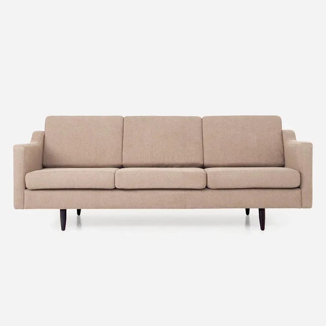 Scandinavian Bodo Brown Sofa For Sale - Image 5 of 5
