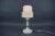 Opaline Glass and Brass Table Lamp from Drukov Brno, Former Czechoslovakia, 1970s For Sale - Image 9 of 12
