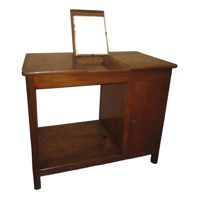 Vintage Wooden Dressing Table For Sale
