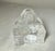 Antique Hand Carved Chinese Buddha Clear Rock Crystal Stone Sculpture Statue For Sale - Image 4 of 9