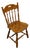 Ethan Allen Heirloom Nutmeg Maple Colonial Early American Spindle Back Dining Side Chair 10-6002 For Sale