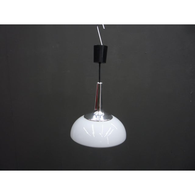 Mid-Century Modern Space-Age Ufo Glass Lamp by Peill & Putzler, 1960s For Sale - Image 3 of 9