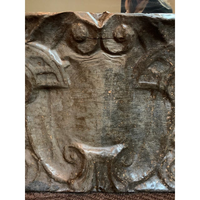 Silver Artisan Hand-Made Sculpted Tin Framed Wall Mirror For Sale - Image 8 of 13