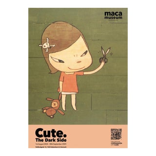 Yoshitomo Nara Cute the Dark Side Official Exhibition Poster For Sale