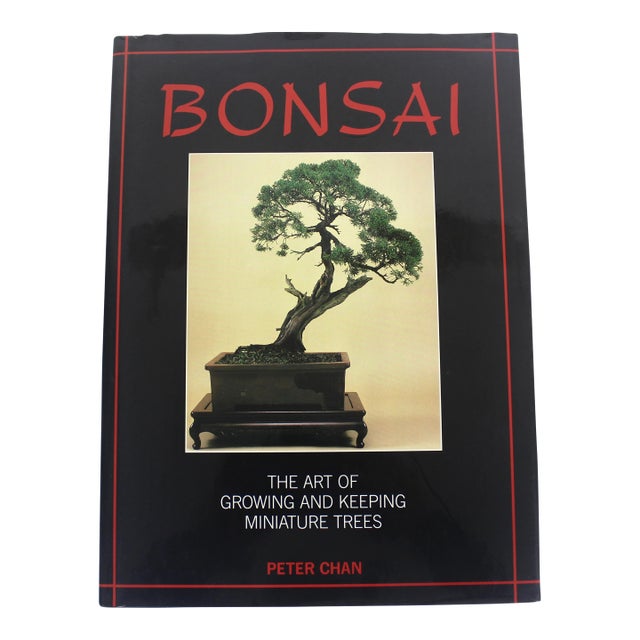 1989 Bonsai the Art of Growing and Keeping Miniature Trees Book Hard Cover For Sale