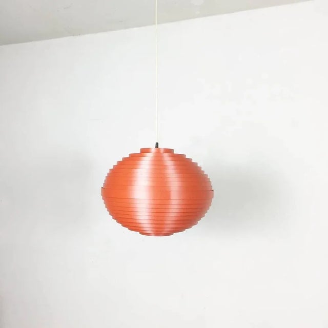 Extra Large Mid-Century Modern Austrian Hanging Lamp by Vest Lights, 1960s For Sale - Image 3 of 11