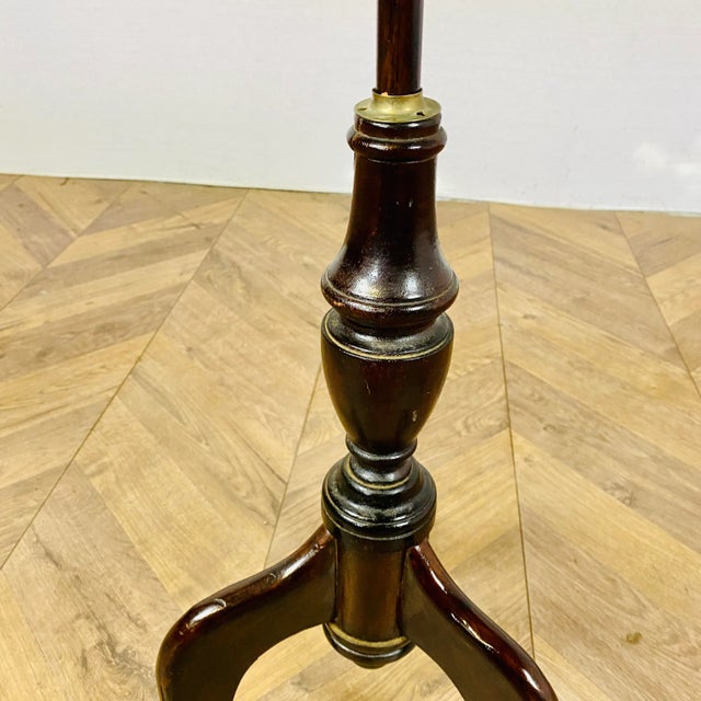 Antique English Needlepoint Tapestry Fire Screen, 1900s For Sale - Image 9 of 11