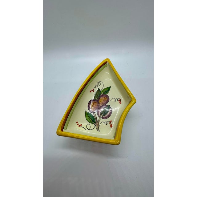 1990s M.O.D. Deruta “Frutta Mista” Antipasto Set - 7 Piece For Sale In Pittsburgh - Image 6 of 12