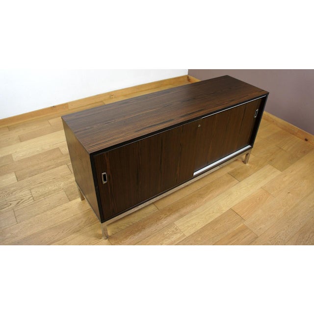Modern Vintage Modernist Sideboard in Wenge, 1970 For Sale - Image 3 of 11