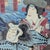 Japanese Vintage Morikawa Chikashige Meiji-Era Japanese Woodblock Triptych For Sale - Image 3 of 5