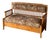 Pine Bench Fold-Out Daybed With Hidden Storage, Central Europe, 19th Century For Sale