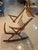 The Bramin Møbler Frank Reenskaug Mid-Century Danish Rocking Chair in Teak is a stylish and unique piece of furniture that...