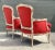 Mid 20th Century Vintage Carved Wood Upholstered Bergere Chairs - A Pair For Sale - Image 5 of 12