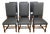 Set of 6 Newly Reupholstered Restoration Hardware 1890 English Baroque Dining Chairs For Sale