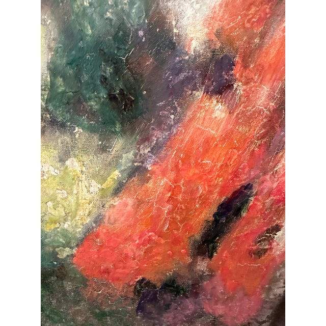 Light Pink Early 20th Century Charles Guérin Painting For Sale - Image 8 of 9