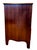 19th-Century Georgian-Style Mahogany and Brass Chest of Drawers For Sale - Image 10 of 14