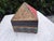 1950s Art Deco Pyramid Box with Brass Fittings on the Sides, 1940s For Sale - Image 5 of 8