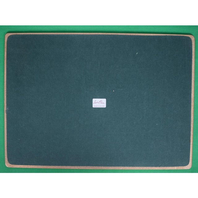 Mid 20th Century Ming Polo Placemats - Box Set X 4 For Sale - Image 4 of 5