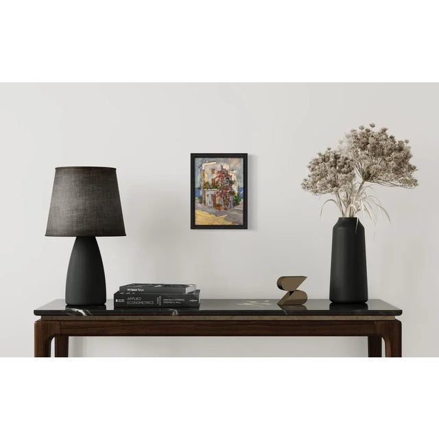 This artwork includes a certificate of authenticity and is hand-signed by the artist. It is made of oil on canvas. Unique...