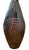 Hammered Metal Floor Vase With Bamboo Branches For Sale - Image 4 of 5