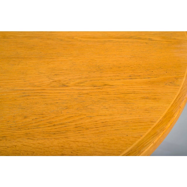 Danish Extendable Oak Dining Table by Kurt Østervig for Jason Møbler, 1950s For Sale - Image 12 of 18