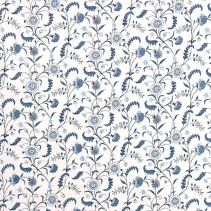 Sister Parish Titania Fabric in Royal Blue