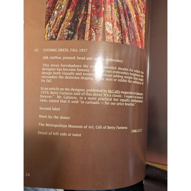 American Galanos ~ 1996 Exhibition Catalog of Designer James Galanos by Barry W. Bradley, Western Reserve Historical Society & Los Angeles County Museum of Art For Sale - Image 3 of 15