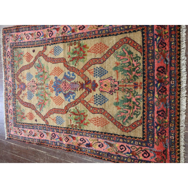 Antique Persian Kurdish Rug, For Sale In Chicago - Image 6 of 12