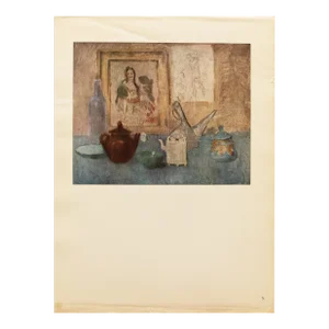 1948 After P. Picasso, "Still Life on the Board" First Edition Period Offset Lithograph