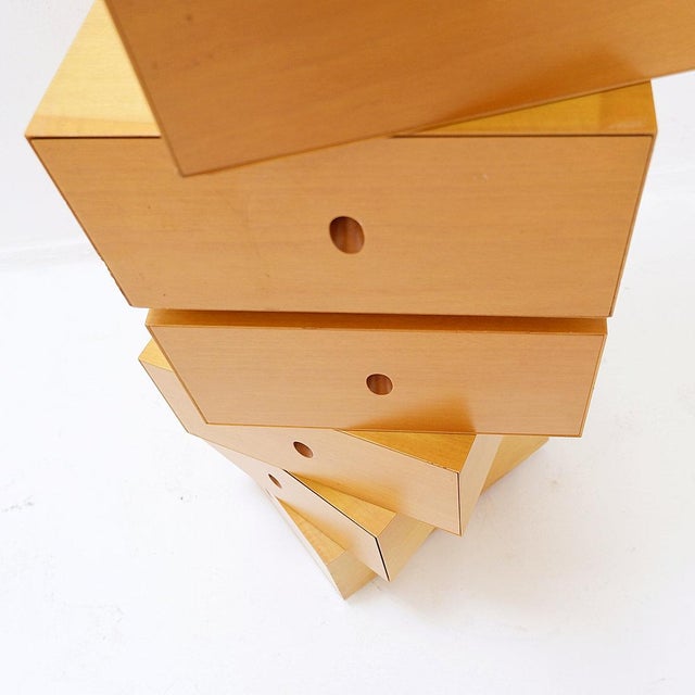 Small Sculptural Swivel Chests of Drawers, Spain, 1990s, Set of 2 For Sale - Image 6 of 16