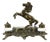 Bronze Inkwell with Rampant Horse, Italy, Mid-20th Century For Sale