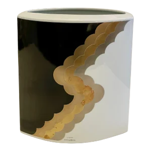 Large Porcelain Vase by Natale Sapone for Rosenthal Studio-Linie Prototype #0/2000 Limited Edition