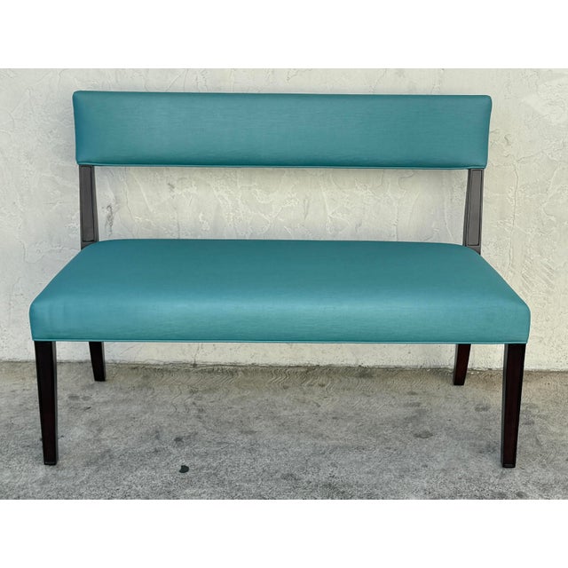 Design Plus Gallery presents a Custom Bench. The transitional silhouette enables the elegant pair to seamlessly integrate...