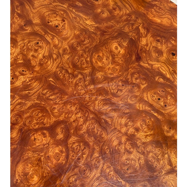 Burl Wood Coffee Table by Paul Michel for Roche Bobois, 1970s For Sale - Image 11 of 12