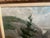 Blue 1950s Oil Painting of Coastal Scene of Monhegan, Maine by Edmund F. Ward For Sale - Image 8 of 9